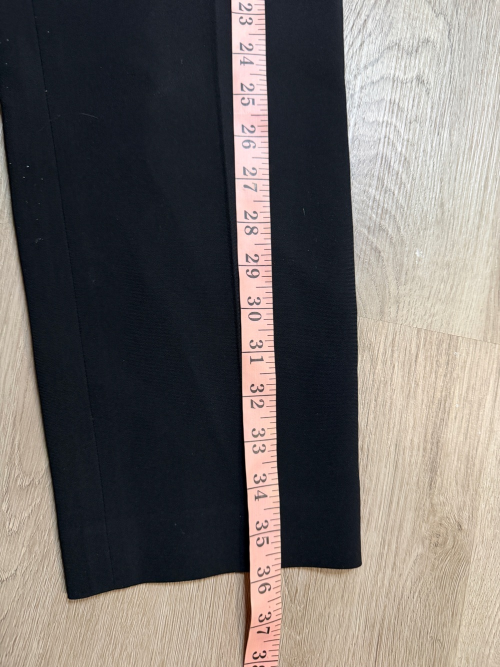 Theory Black Women's Dress Pants - Slim Tailored Waistband - Picture 6 of 8